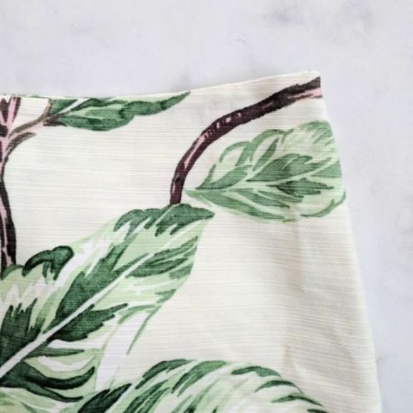 Ann Taylor - Cream & Green Leafy Mini Skirt $79 - Picture 5 of 6